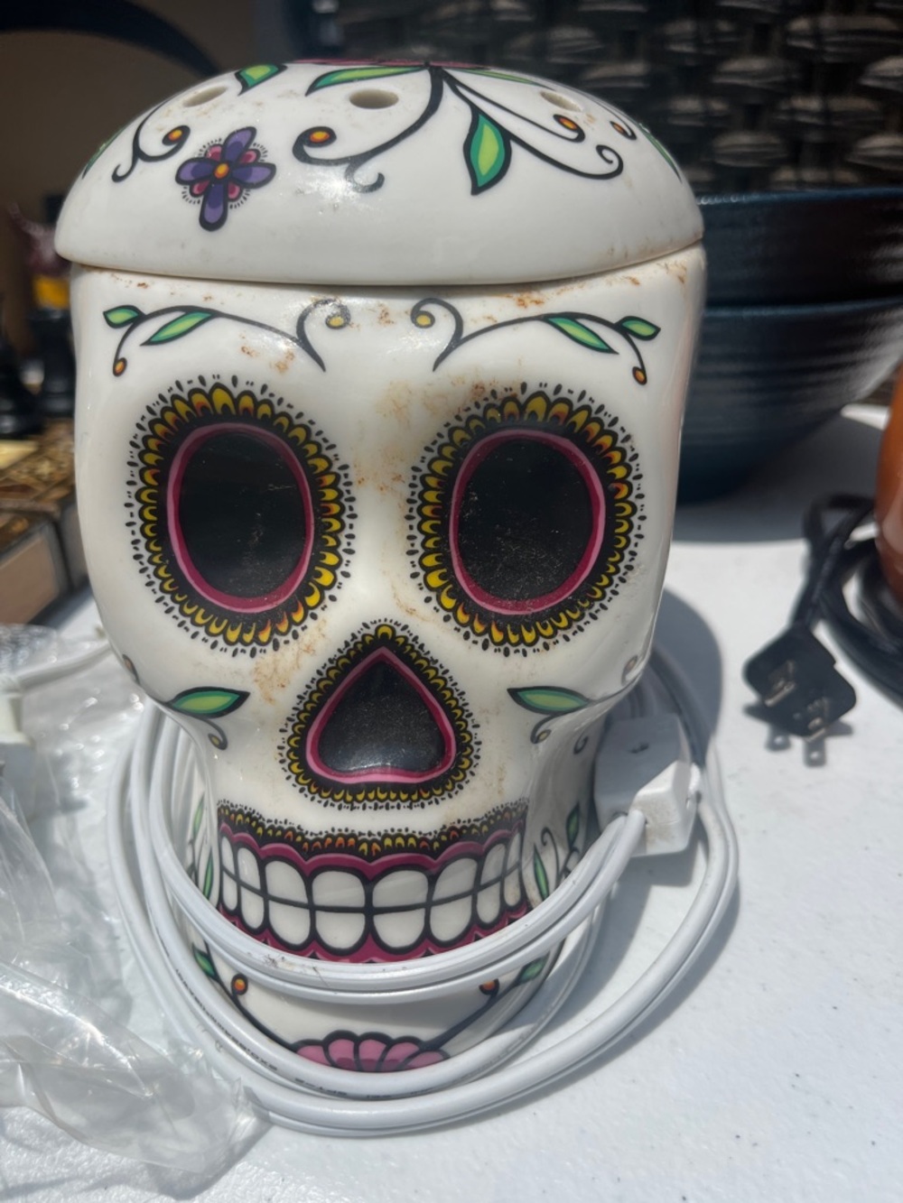 Calavera Sugar Skull Warmer